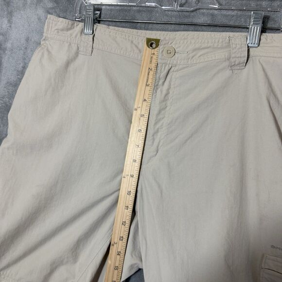Columbia Pants 38x32 Inseam 31 Omnishield Zip Off Shorts Hiking Convertible READ - Picture 6 of 13